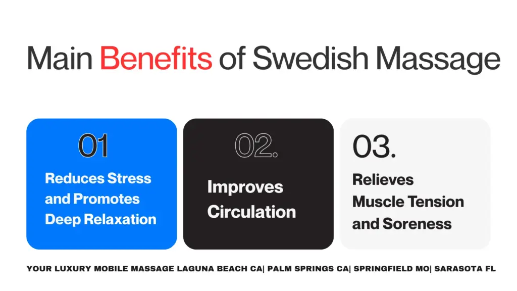 Swedish Massage Techniques Benefits