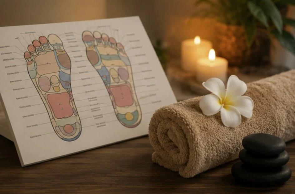 reflexology foot massager
