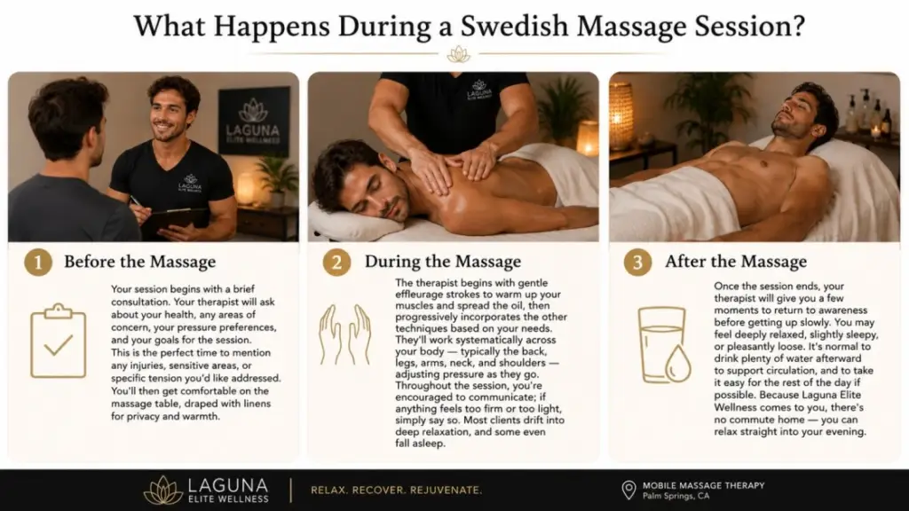 what happens during Swedish Massage Techniques