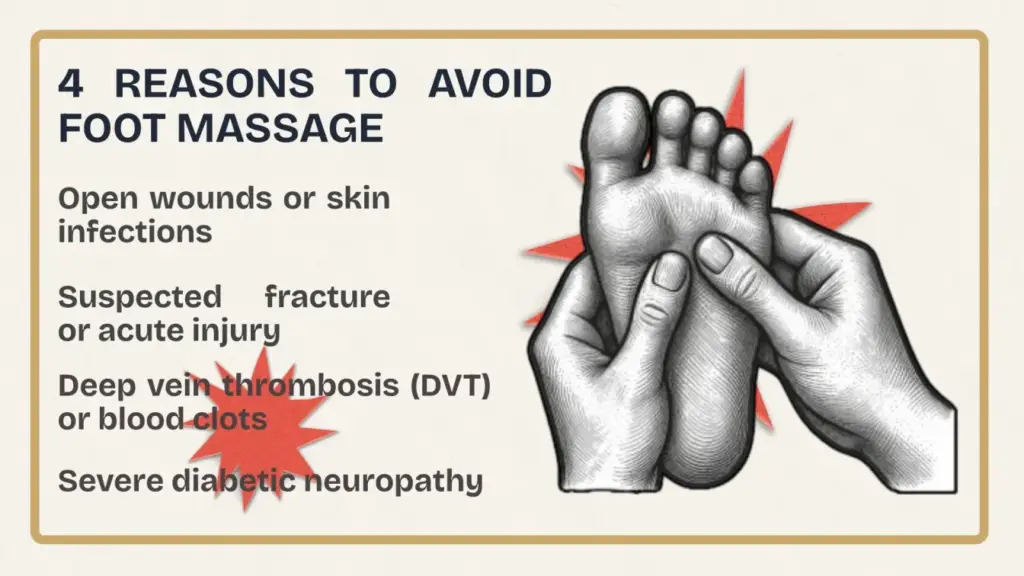 4 REASONS TO AVOID FOOTMASSAGE