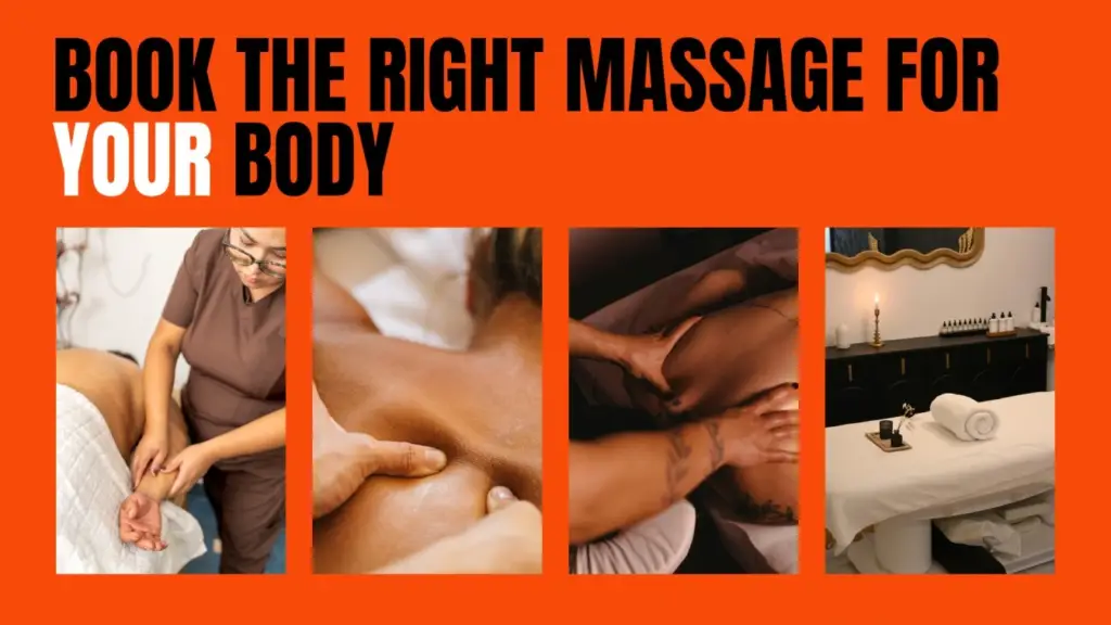 Book right massage swedish or deep tissue for your body
