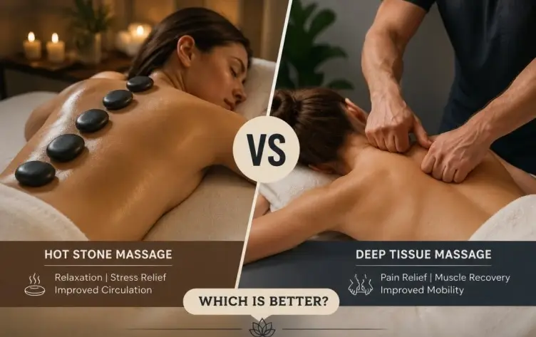 Deep Tissue Massage Vs Hot Stone Massage