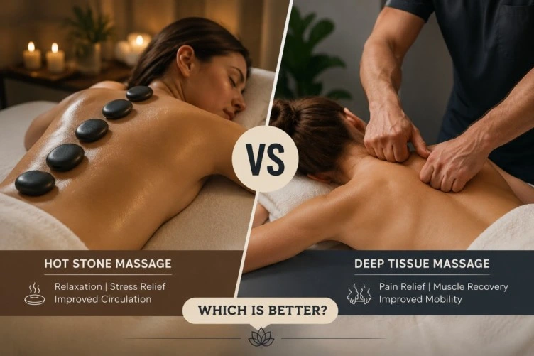Deep Tissue Massage Vs Hot Stone Massage