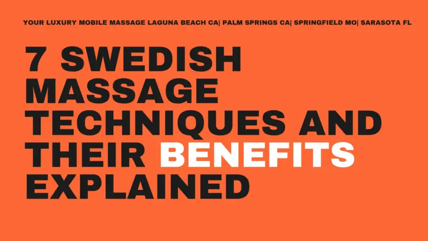 Swedish Massage Techniques