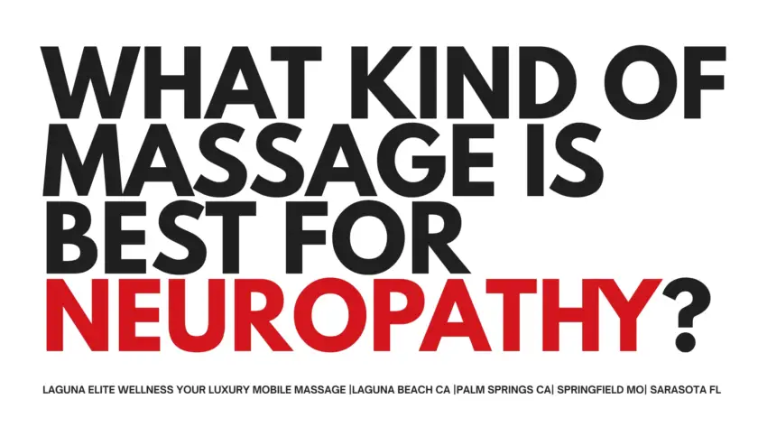 is massage good for neuropathy