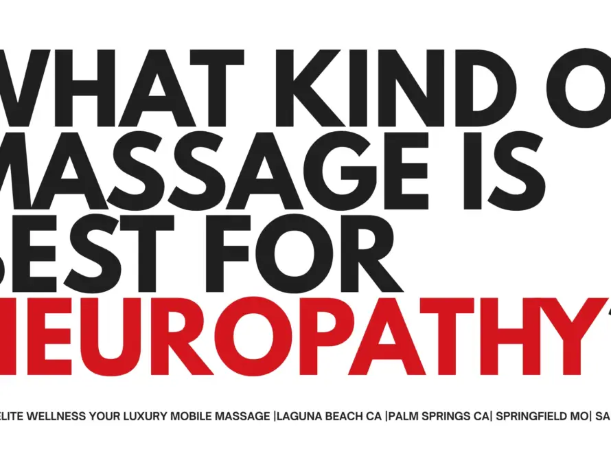 is massage good for neuropathy