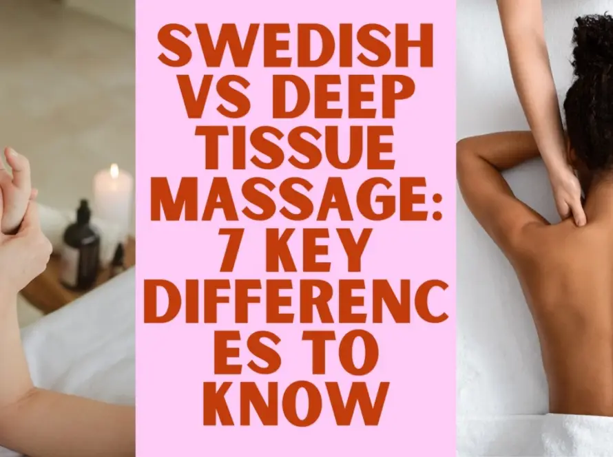 deep tissue vs swedish massage